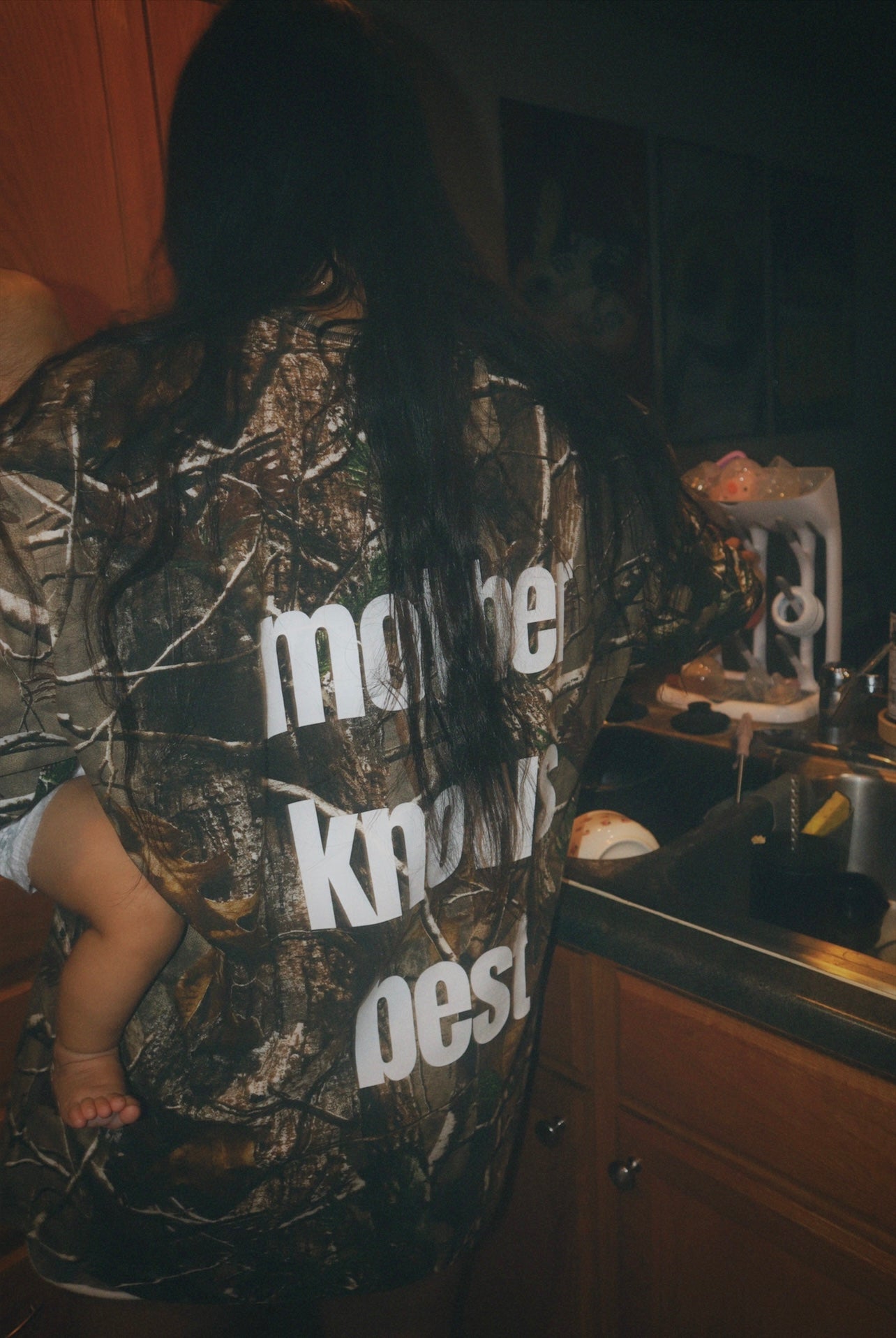 Mother Knows Best Camo Shirt