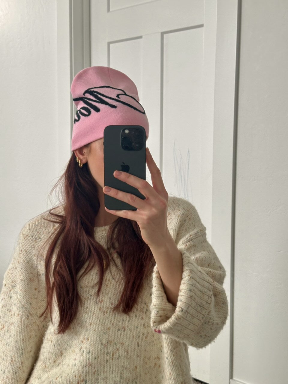 Mother Beanie Pink