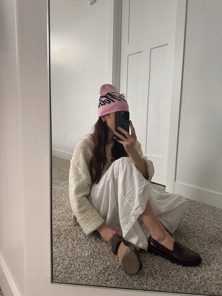 Mother Beanie Pink